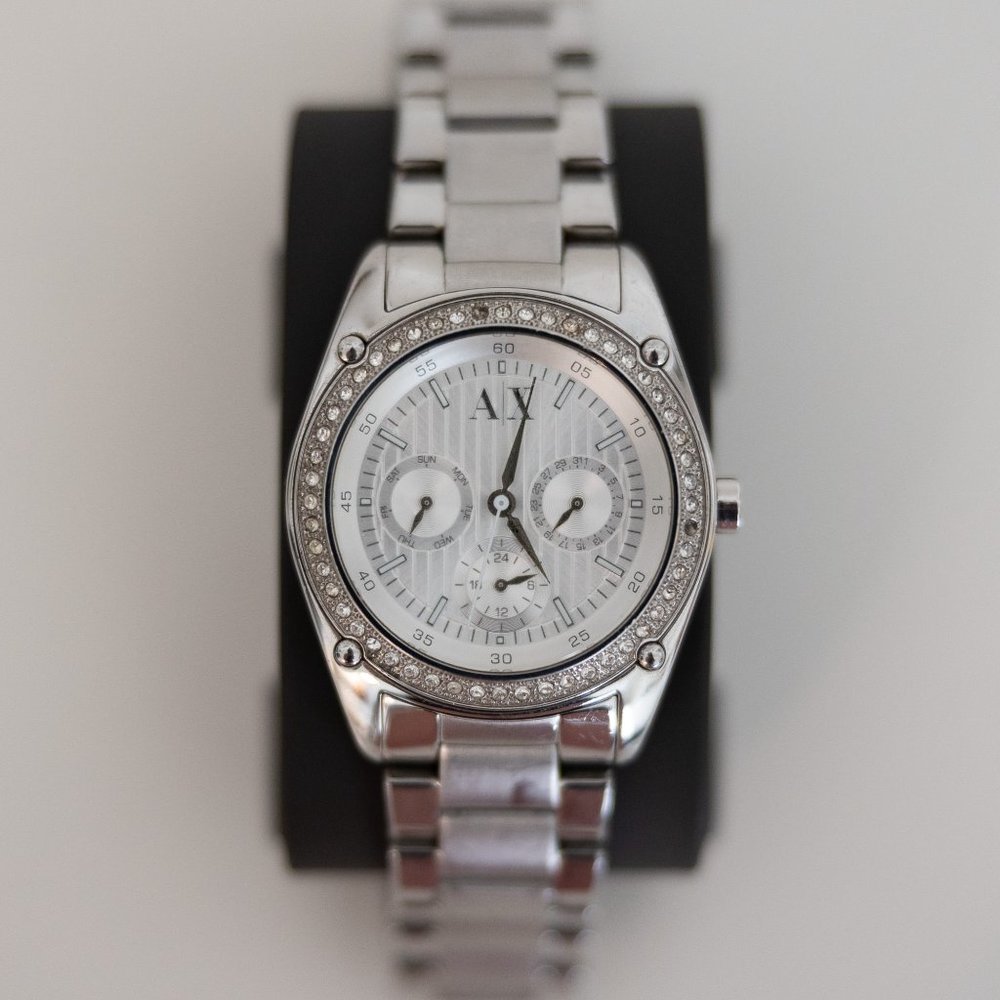 Armani Exchange Ax Multi-Function Silver Sporty G… - image 3